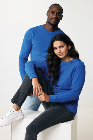 IQONIQ Zion Rundhals-Sweater aus recycelter Baumwolle Königsblau bedrucken, Art.-Nr. T9300.025.L IQONIQ Zion Rundhals-Sweater aus recycelter Baumwolle Königsblau bedrucken, Art.-Nr. T9300.025.L