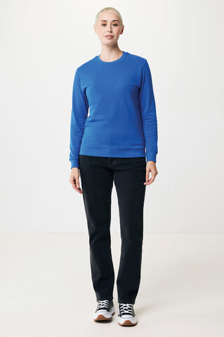 IQONIQ Zion Rundhals-Sweater aus recycelter Baumwolle Königsblau bedrucken, Art.-Nr. T9300.025.L IQONIQ Zion Rundhals-Sweater aus recycelter Baumwolle Königsblau bedrucken, Art.-Nr. T9300.025.L