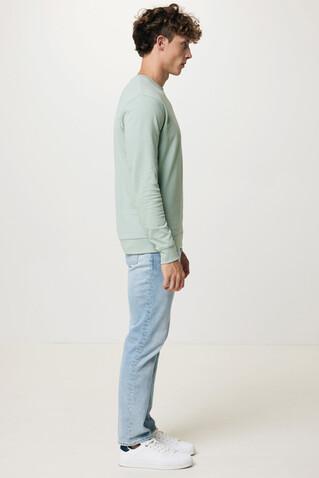 IQONIQ Zion Rundhals-Sweater aus recycelter Baumwolle Iceberg green bedrucken, Art.-Nr. T9300.023.S IQONIQ Zion Rundhals-Sweater aus recycelter Baumwolle Iceberg green bedrucken, Art.-Nr. T9300.023.S