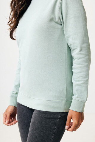 IQONIQ Zion Rundhals-Sweater aus recycelter Baumwolle Iceberg green bedrucken, Art.-Nr. T9300.023.S IQONIQ Zion Rundhals-Sweater aus recycelter Baumwolle Iceberg green bedrucken, Art.-Nr. T9300.023.S