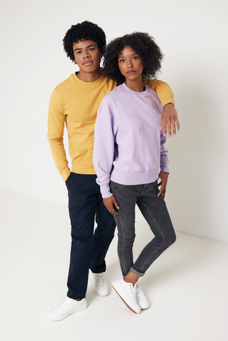 IQONIQ Zion Rundhals-Sweater aus recycelter Baumwolle ochre yellow bedrucken, Art.-Nr. T9300.021.XXL IQONIQ Zion Rundhals-Sweater aus recycelter Baumwolle ochre yellow bedrucken, Art.-Nr. T9300.021.XXL