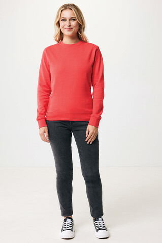 IQONIQ Zion Rundhals-Sweater aus recycelter Baumwolle luscious red bedrucken, Art.-Nr. T9300.008.M IQONIQ Zion Rundhals-Sweater aus recycelter Baumwolle luscious red bedrucken, Art.-Nr. T9300.008.M