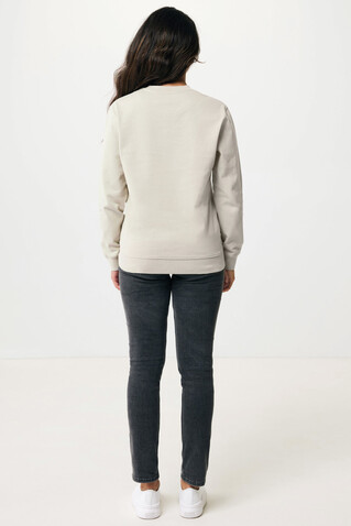 IQONIQ Zion Rundhals-Sweater aus recycelter Baumwolle desert bedrucken, Art.-Nr. T9300.006.M
