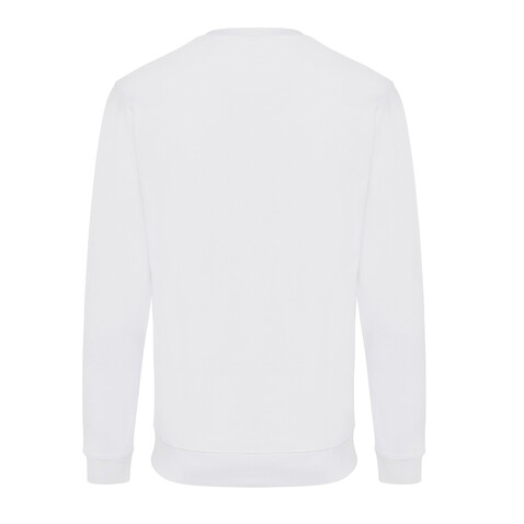 IQONIQ Zion Rundhals-Sweater aus recycelter Baumwolle recycled white bedrucken, Art.-Nr. T9300.004.XXXL