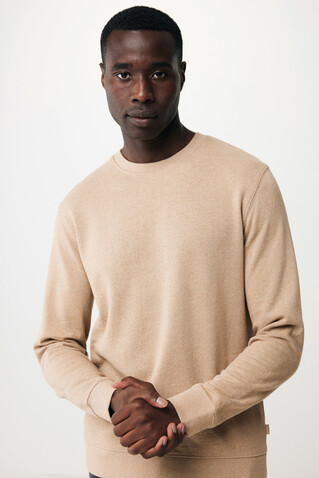 IQONIQ Denali ungefärbt. Rundhals-Sweater aus recycelter BW heather brown bedrucken, Art.-Nr. T9301.017.XXXL IQONIQ Denali ungefärbt. Rundhals-Sweater aus recycelter BW heather brown bedrucken, Art.-Nr. T9301.017.XXXL