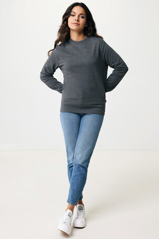 IQONIQ Denali ungefärbt. Rundhals-Sweater aus recycelter BW heather anthracite bedrucken, Art.-Nr. T9301.014.XL IQONIQ Denali ungefärbt. Rundhals-Sweater aus recycelter BW heather anthracite bedrucken, Art.-Nr. T9301.014.XL