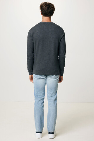 IQONIQ Denali ungefärbt. Rundhals-Sweater aus recycelter BW heather anthracite bedrucken, Art.-Nr. T9301.014.XL IQONIQ Denali ungefärbt. Rundhals-Sweater aus recycelter BW heather anthracite bedrucken, Art.-Nr. T9301.014.XL