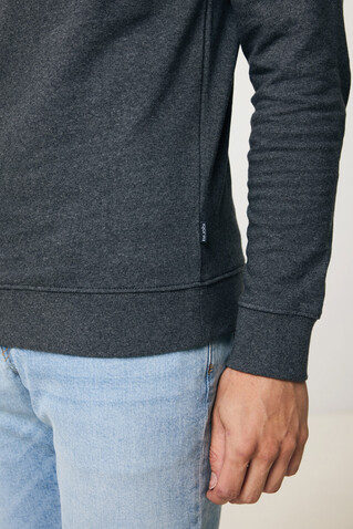 IQONIQ Denali ungefärbt. Rundhals-Sweater aus recycelter BW heather anthracite bedrucken, Art.-Nr. T9301.014.XL IQONIQ Denali ungefärbt. Rundhals-Sweater aus recycelter BW heather anthracite bedrucken, Art.-Nr. T9301.014.XL