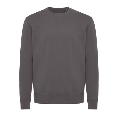 IQONIQ Kruger Relax-Rundhals-Sweater aus recycelt. Baumwolle anthrazit bedrucken, Art.-Nr. T9302.019.L IQONIQ Kruger Relax-Rundhals-Sweater aus recycelt. Baumwolle anthrazit bedrucken, Art.-Nr. T9302.019.L