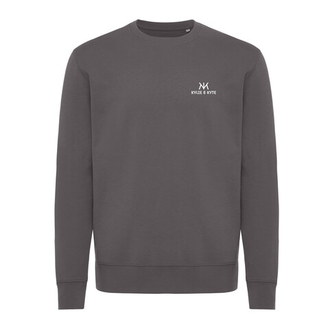 IQONIQ Kruger Relax-Rundhals-Sweater aus recycelt. Baumwolle anthrazit bedrucken, Art.-Nr. T9302.019.L IQONIQ Kruger Relax-Rundhals-Sweater aus recycelt. Baumwolle anthrazit bedrucken, Art.-Nr. T9302.019.L
