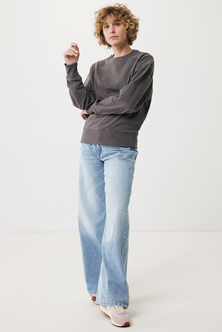 IQONIQ Kruger Relax-Rundhals-Sweater aus recycelt. Baumwolle anthrazit bedrucken, Art.-Nr. T9302.019.L IQONIQ Kruger Relax-Rundhals-Sweater aus recycelt. Baumwolle anthrazit bedrucken, Art.-Nr. T9302.019.L