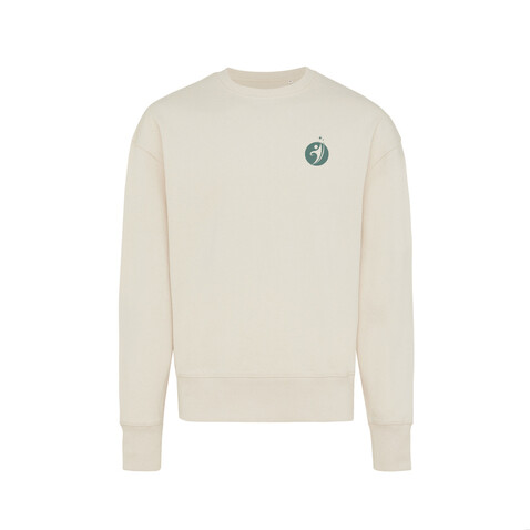 IQONIQ Kruger Relax-Rundhals-Sweater aus recycelt. Baumwolle natural raw bedrucken, Art.-Nr. T9302.018.XXS IQONIQ Kruger Relax-Rundhals-Sweater aus recycelt. Baumwolle natural raw bedrucken, Art.-Nr. T9302.018.XXS