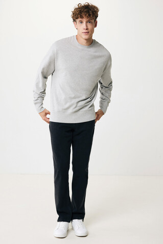 IQONIQ Kruger Relax-Rundhals-Sweater aus recycelt. Baumwolle heather grey bedrucken, Art.-Nr. T9302.013.XS IQONIQ Kruger Relax-Rundhals-Sweater aus recycelt. Baumwolle heather grey bedrucken, Art.-Nr. T9302.013.XS