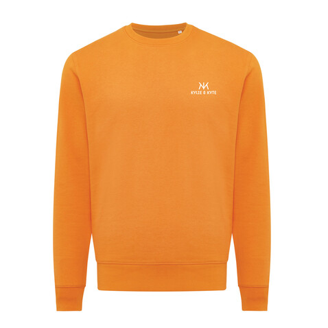 IQONIQ Etosha Lightweight Sweater aus recycelter Baumwolle orange bedrucken, Art.-Nr. T9303.044.XL IQONIQ Etosha Lightweight Sweater aus recycelter Baumwolle orange bedrucken, Art.-Nr. T9303.044.XL