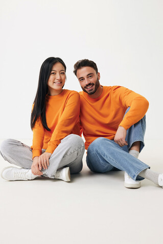 IQONIQ Etosha Lightweight Sweater aus recycelter Baumwolle orange bedrucken, Art.-Nr. T9303.044.XL IQONIQ Etosha Lightweight Sweater aus recycelter Baumwolle orange bedrucken, Art.-Nr. T9303.044.XL