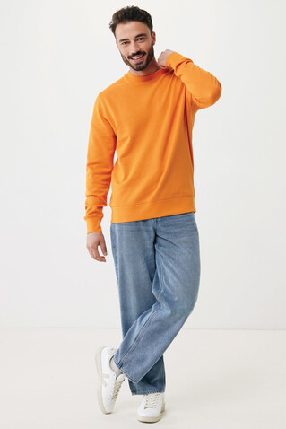 IQONIQ Etosha Lightweight Sweater aus recycelter Baumwolle orange bedrucken, Art.-Nr. T9303.044.XL IQONIQ Etosha Lightweight Sweater aus recycelter Baumwolle orange bedrucken, Art.-Nr. T9303.044.XL
