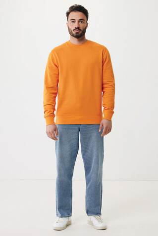 IQONIQ Etosha Lightweight Sweater aus recycelter Baumwolle orange bedrucken, Art.-Nr. T9303.044.XL IQONIQ Etosha Lightweight Sweater aus recycelter Baumwolle orange bedrucken, Art.-Nr. T9303.044.XL