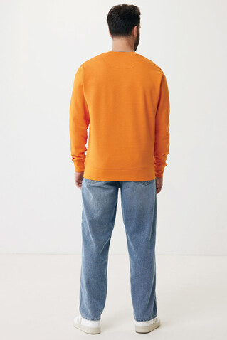 IQONIQ Etosha Lightweight Sweater aus recycelter Baumwolle orange bedrucken, Art.-Nr. T9303.044.XL IQONIQ Etosha Lightweight Sweater aus recycelter Baumwolle orange bedrucken, Art.-Nr. T9303.044.XL