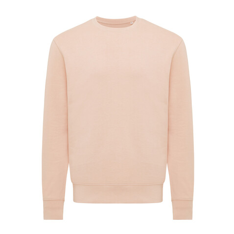 IQONIQ Etosha Lightweight Sweater aus recycelter Baumwolle peach nectar bedrucken, Art.-Nr. T9303.038.M