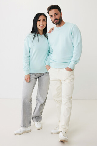 IQONIQ Etosha Lightweight Sweater aus recycelter Baumwolle crushed mint bedrucken, Art.-Nr. T9303.037.XS IQONIQ Etosha Lightweight Sweater aus recycelter Baumwolle crushed mint bedrucken, Art.-Nr. T9303.037.XS
