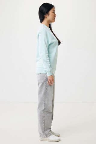 IQONIQ Etosha Lightweight Sweater aus recycelter Baumwolle crushed mint bedrucken, Art.-Nr. T9303.037.XS IQONIQ Etosha Lightweight Sweater aus recycelter Baumwolle crushed mint bedrucken, Art.-Nr. T9303.037.XS