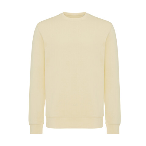 IQONIQ Etosha Lightweight Sweater aus recycelter Baumwolle cream yellow bedrucken, Art.-Nr. T9303.036.XXXL IQONIQ Etosha Lightweight Sweater aus recycelter Baumwolle cream yellow bedrucken, Art.-Nr. T9303.036.XXXL