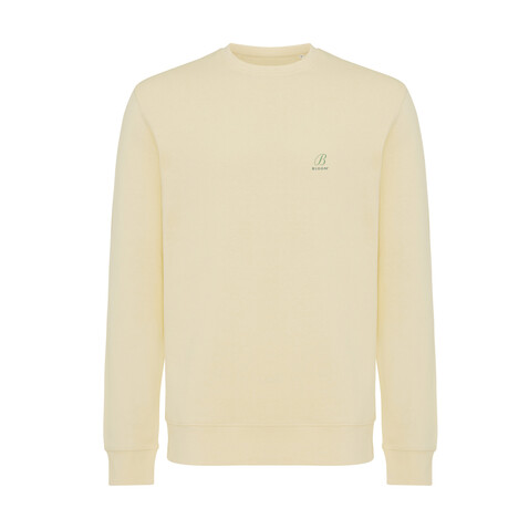 IQONIQ Etosha Lightweight Sweater aus recycelter Baumwolle cream yellow bedrucken, Art.-Nr. T9303.036.XXXL IQONIQ Etosha Lightweight Sweater aus recycelter Baumwolle cream yellow bedrucken, Art.-Nr. T9303.036.XXXL