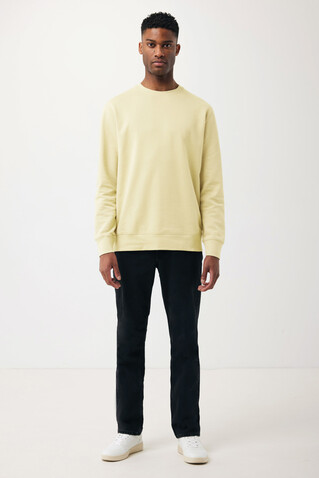 IQONIQ Etosha Lightweight Sweater aus recycelter Baumwolle cream yellow bedrucken, Art.-Nr. T9303.036.XXXL IQONIQ Etosha Lightweight Sweater aus recycelter Baumwolle cream yellow bedrucken, Art.-Nr. T9303.036.XXXL