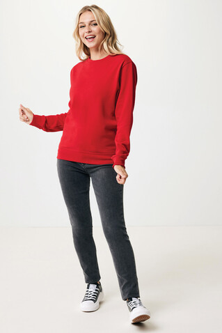 IQONIQ Etosha Lightweight Sweater aus recycelter Baumwolle rot bedrucken, Art.-Nr. T9303.029.XS IQONIQ Etosha Lightweight Sweater aus recycelter Baumwolle rot bedrucken, Art.-Nr. T9303.029.XS