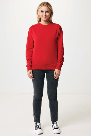 IQONIQ Etosha Lightweight Sweater aus recycelter Baumwolle rot bedrucken, Art.-Nr. T9303.029.XS IQONIQ Etosha Lightweight Sweater aus recycelter Baumwolle rot bedrucken, Art.-Nr. T9303.029.XS