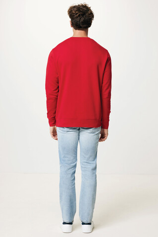 IQONIQ Etosha Lightweight Sweater aus recycelter Baumwolle rot bedrucken, Art.-Nr. T9303.029.XS IQONIQ Etosha Lightweight Sweater aus recycelter Baumwolle rot bedrucken, Art.-Nr. T9303.029.XS