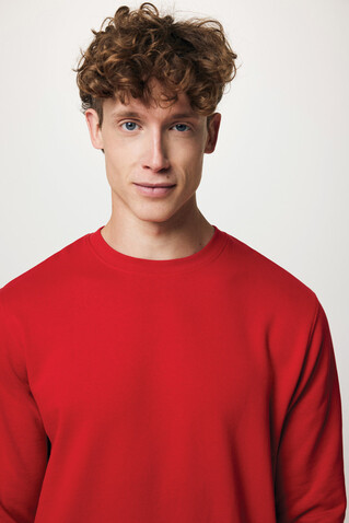 IQONIQ Etosha Lightweight Sweater aus recycelter Baumwolle rot bedrucken, Art.-Nr. T9303.029.XS IQONIQ Etosha Lightweight Sweater aus recycelter Baumwolle rot bedrucken, Art.-Nr. T9303.029.XS