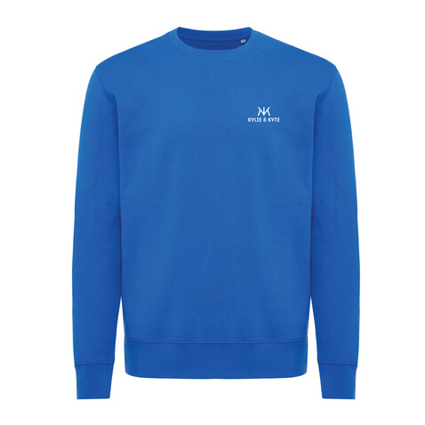 IQONIQ Etosha Lightweight Sweater aus recycelter Baumwolle Königsblau bedrucken, Art.-Nr. T9303.025.S IQONIQ Etosha Lightweight Sweater aus recycelter Baumwolle Königsblau bedrucken, Art.-Nr. T9303.025.S