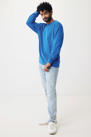 IQONIQ Etosha Lightweight Sweater aus recycelter Baumwolle Königsblau bedrucken, Art.-Nr. T9303.025.S IQONIQ Etosha Lightweight Sweater aus recycelter Baumwolle Königsblau bedrucken, Art.-Nr. T9303.025.S