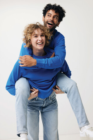 IQONIQ Etosha Lightweight Sweater aus recycelter Baumwolle Königsblau bedrucken, Art.-Nr. T9303.025.S IQONIQ Etosha Lightweight Sweater aus recycelter Baumwolle Königsblau bedrucken, Art.-Nr. T9303.025.S
