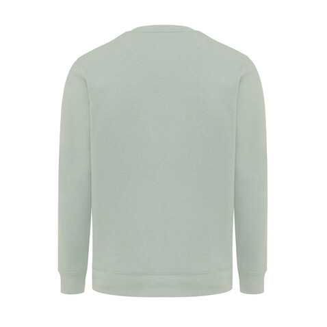 IQONIQ Etosha Lightweight Sweater aus recycelter Baumwolle Iceberg green bedrucken, Art.-Nr. T9303.023.M