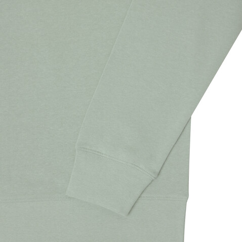 IQONIQ Etosha Lightweight Sweater aus recycelter Baumwolle Iceberg green bedrucken, Art.-Nr. T9303.023.M