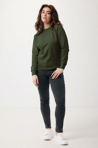 IQONIQ Etosha Lightweight Sweater aus recycelter Baumwolle khaki bedrucken, Art.-Nr. T9303.020.L IQONIQ Etosha Lightweight Sweater aus recycelter Baumwolle khaki bedrucken, Art.-Nr. T9303.020.L