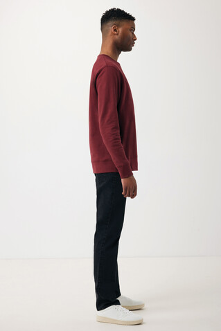 IQONIQ Etosha Lightweight Sweater aus recycelter Baumwolle burgunderrot bedrucken, Art.-Nr. T9303.007.L IQONIQ Etosha Lightweight Sweater aus recycelter Baumwolle burgunderrot bedrucken, Art.-Nr. T9303.007.L