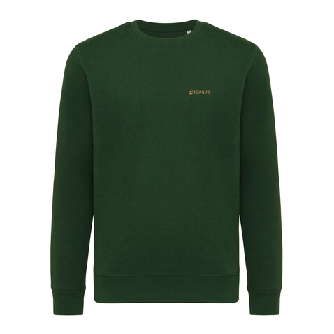 IQONIQ Etosha Lightweight Sweater aus recycelter Baumwolle forest green bedrucken, Art.-Nr. T9303.005.XXXL IQONIQ Etosha Lightweight Sweater aus recycelter Baumwolle forest green bedrucken, Art.-Nr. T9303.005.XXXL