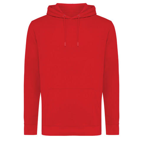 IQONIQ Jasper Hoodie aus recycelter Baumwolle rot bedrucken, Art.-Nr. T9400.029.L IQONIQ Jasper Hoodie aus recycelter Baumwolle rot bedrucken, Art.-Nr. T9400.029.L