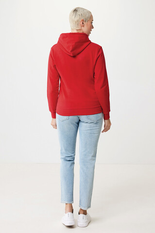 IQONIQ Jasper Hoodie aus recycelter Baumwolle rot bedrucken, Art.-Nr. T9400.029.L IQONIQ Jasper Hoodie aus recycelter Baumwolle rot bedrucken, Art.-Nr. T9400.029.L