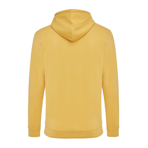 IQONIQ Jasper Hoodie aus recycelter Baumwolle ochre yellow bedrucken, Art.-Nr. T9400.021.XS IQONIQ Jasper Hoodie aus recycelter Baumwolle ochre yellow bedrucken, Art.-Nr. T9400.021.XS