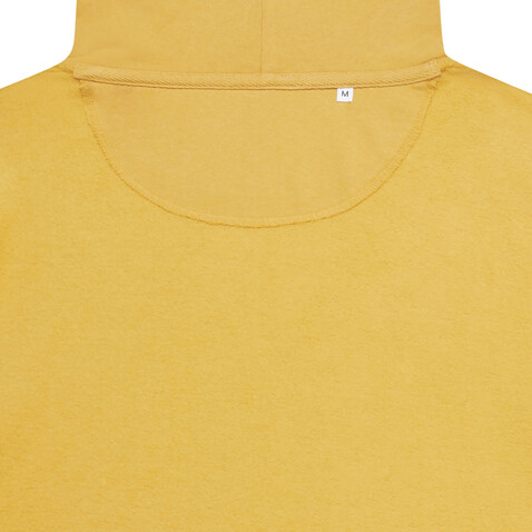 IQONIQ Jasper Hoodie aus recycelter Baumwolle ochre yellow bedrucken, Art.-Nr. T9400.021.XS IQONIQ Jasper Hoodie aus recycelter Baumwolle ochre yellow bedrucken, Art.-Nr. T9400.021.XS