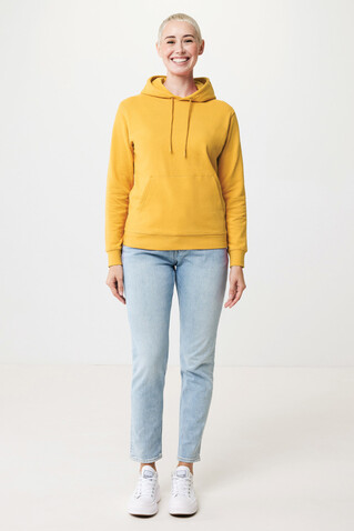 IQONIQ Jasper Hoodie aus recycelter Baumwolle ochre yellow bedrucken, Art.-Nr. T9400.021.XS IQONIQ Jasper Hoodie aus recycelter Baumwolle ochre yellow bedrucken, Art.-Nr. T9400.021.XS