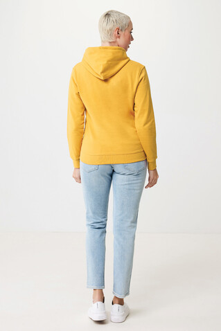 IQONIQ Jasper Hoodie aus recycelter Baumwolle ochre yellow bedrucken, Art.-Nr. T9400.021.XS IQONIQ Jasper Hoodie aus recycelter Baumwolle ochre yellow bedrucken, Art.-Nr. T9400.021.XS