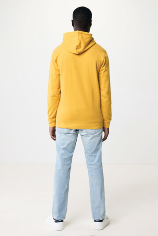 IQONIQ Jasper Hoodie aus recycelter Baumwolle ochre yellow bedrucken, Art.-Nr. T9400.021.XS IQONIQ Jasper Hoodie aus recycelter Baumwolle ochre yellow bedrucken, Art.-Nr. T9400.021.XS