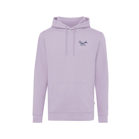 IQONIQ Jasper Hoodie aus recycelter Baumwolle lavender bedrucken, Art.-Nr. T9400.011.S IQONIQ Jasper Hoodie aus recycelter Baumwolle lavender bedrucken, Art.-Nr. T9400.011.S