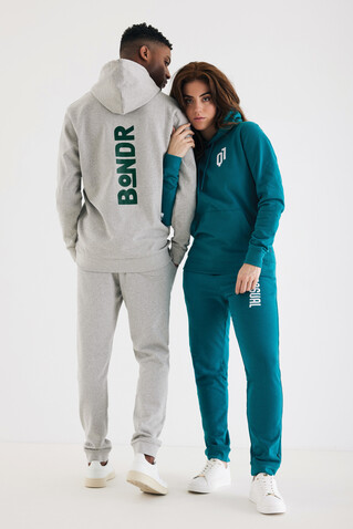 IQONIQ Jasper Hoodie aus recycelter Baumwolle verdigris bedrucken, Art.-Nr. T9400.009.XL IQONIQ Jasper Hoodie aus recycelter Baumwolle verdigris bedrucken, Art.-Nr. T9400.009.XL