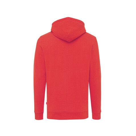 IQONIQ Jasper Hoodie aus recycelter Baumwolle luscious red bedrucken, Art.-Nr. T9400.008.XL